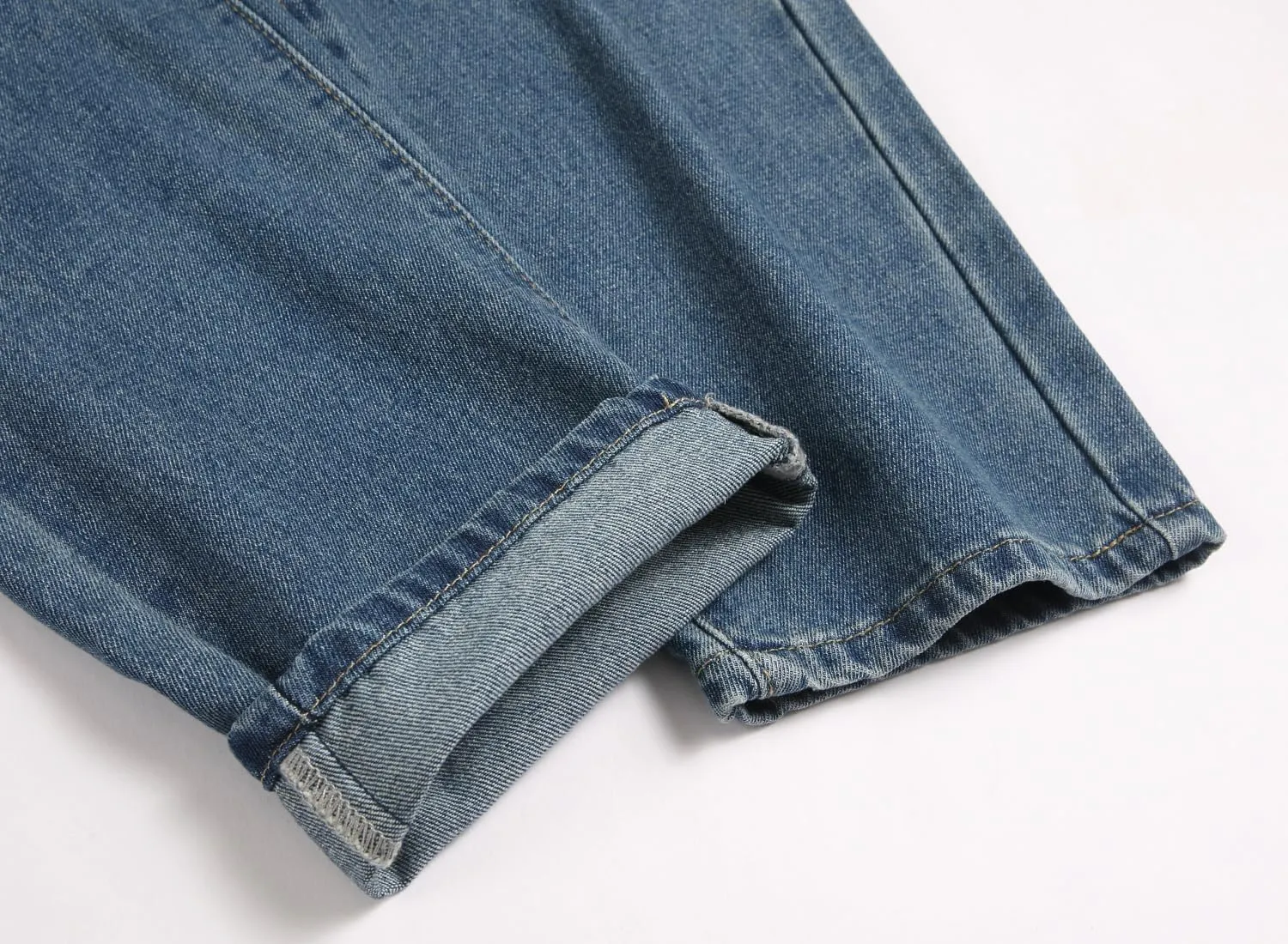 FREDD MARSHALL Ripped Jeans Men,Jeans for Mens,Slim Fit Distressed Straight Leg Fashion Washed Pants