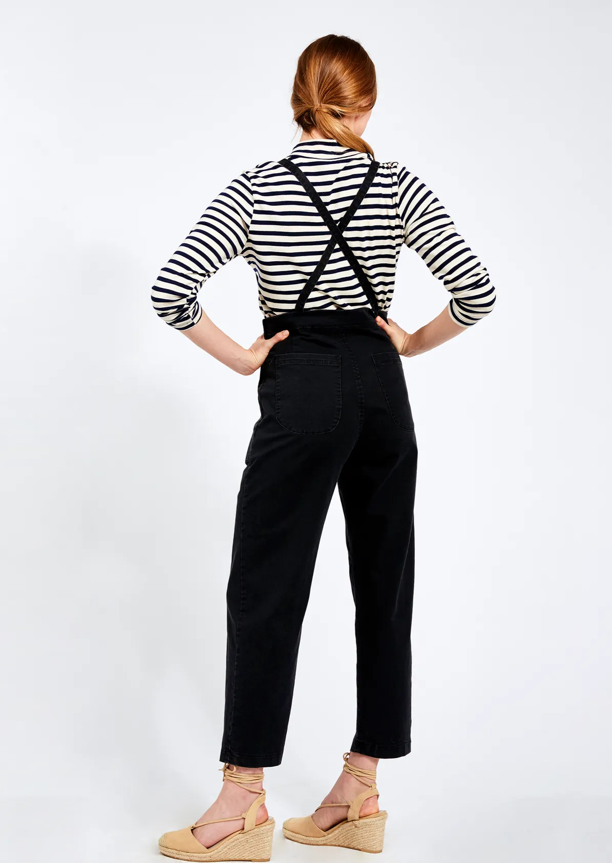 Knot Overalls, Black