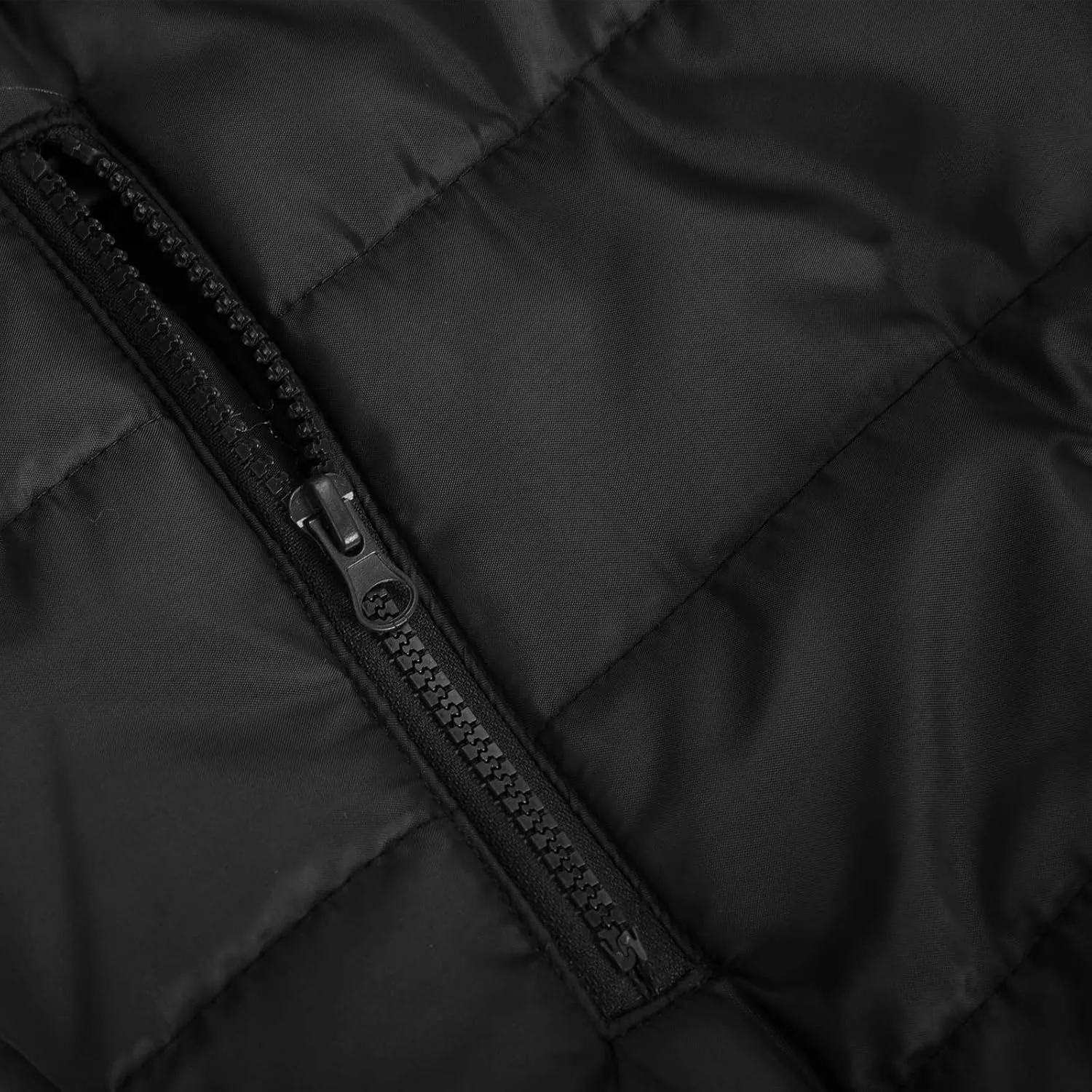 Mens Color Block Puffer Jacket Lightweight Packable Down Coat Zip up Quilted Jacket Padded Insulated Coat Winter Coats