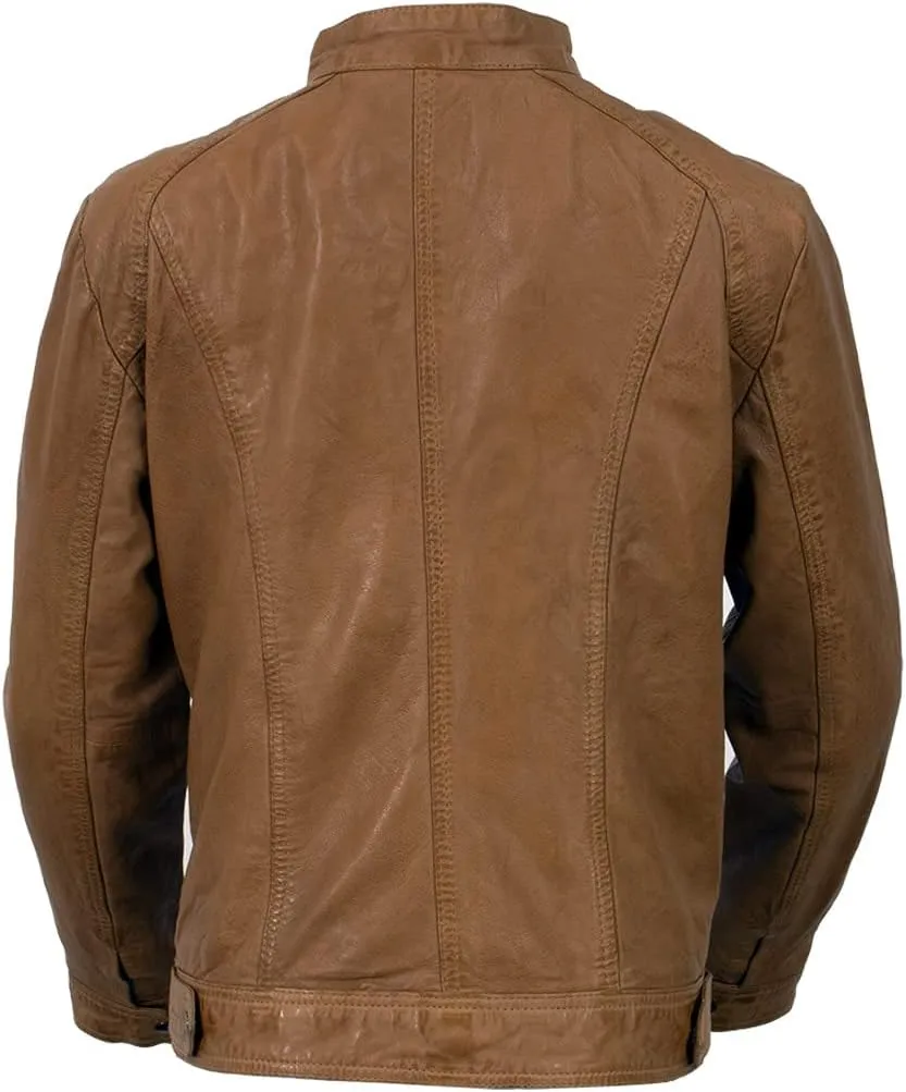 Milwaukee Leather Vintage SFL2811 Women's Black Zipper Front Motorcycle Casual Fashion Leather Jacket