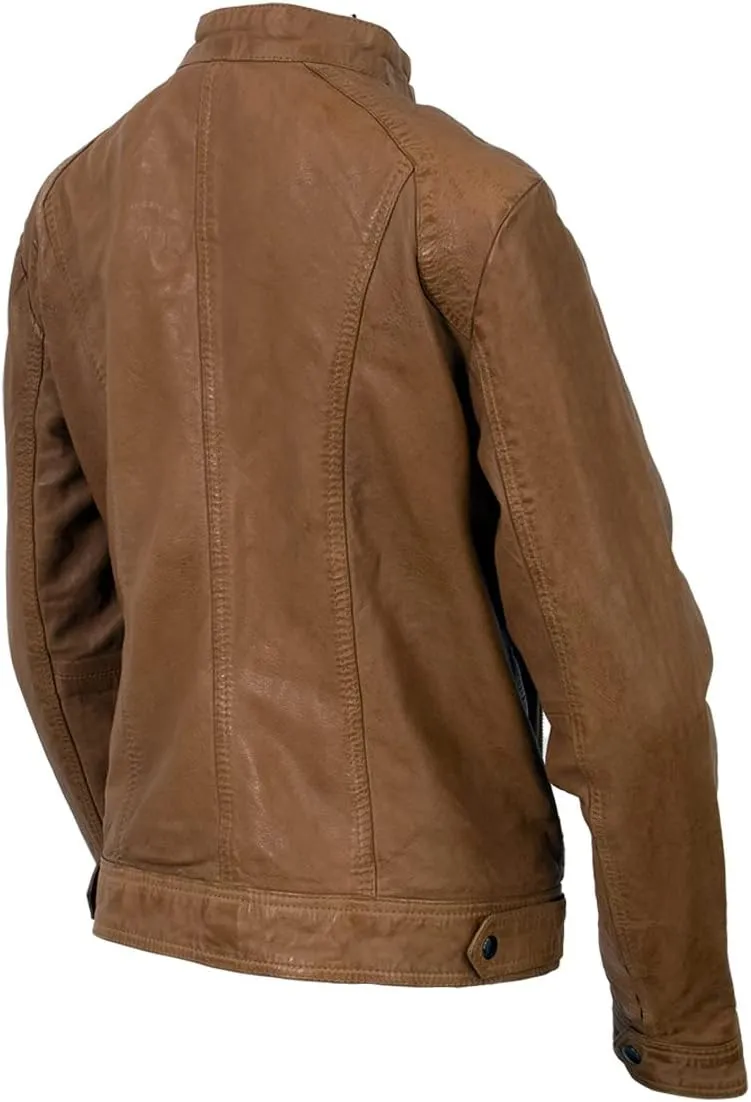 Milwaukee Leather Vintage SFL2811 Women's Black Zipper Front Motorcycle Casual Fashion Leather Jacket